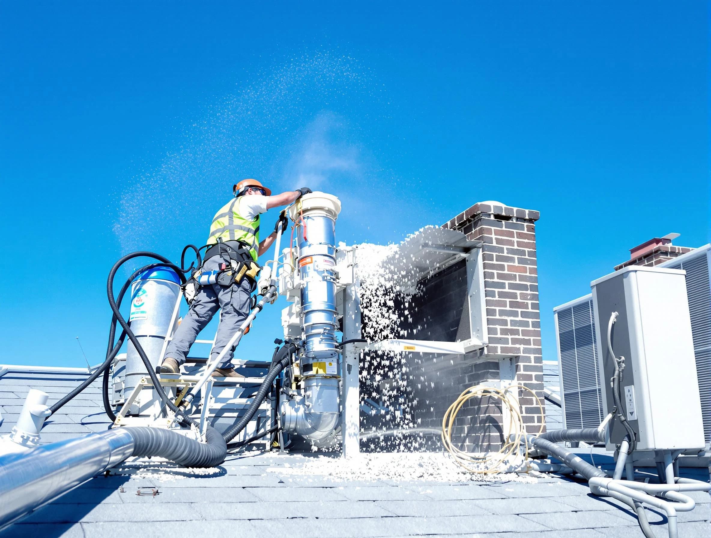Expert roof dryer vent cleaning by Attleboro Dryer Vent Cleaning in Attleboro