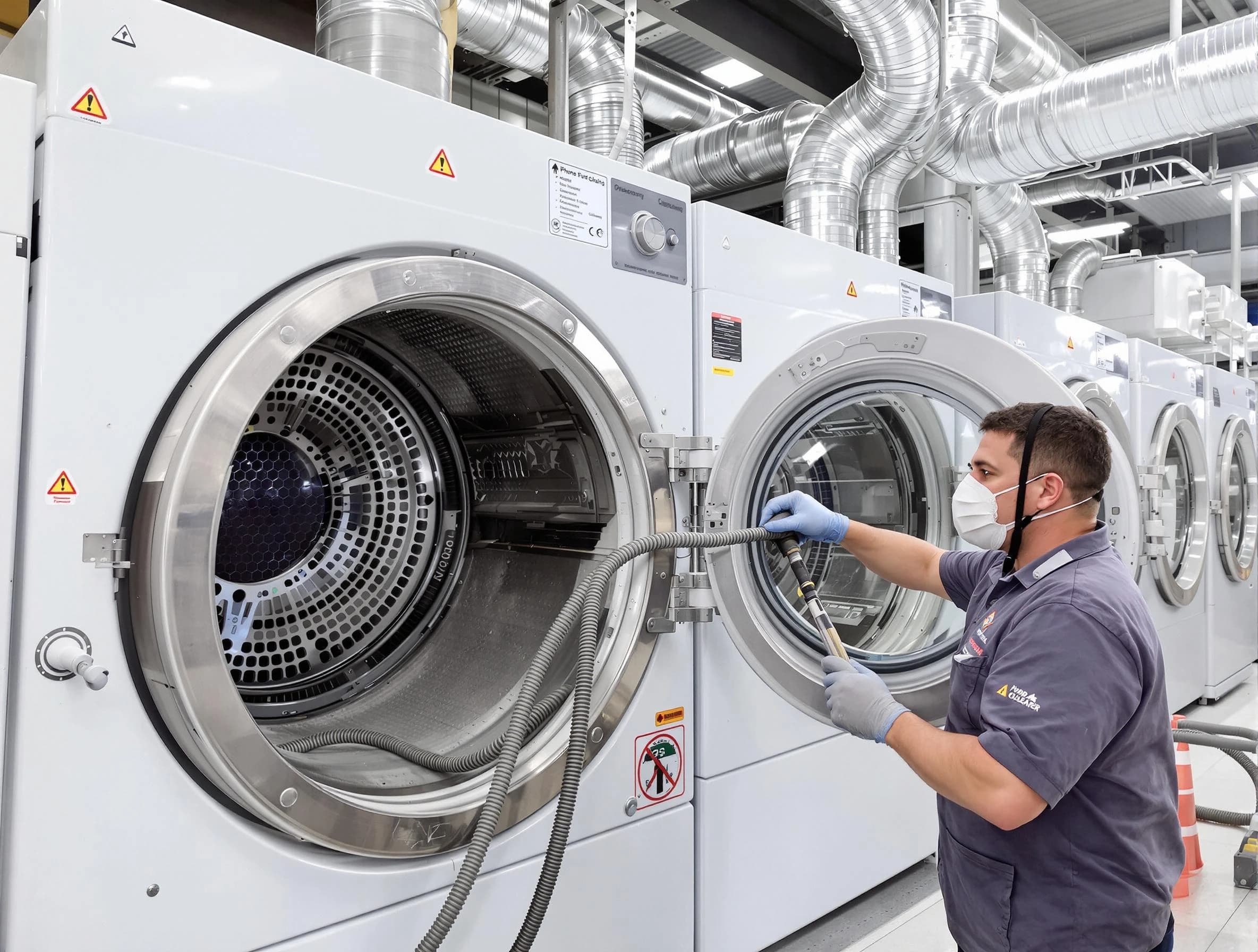 Industrial-grade dryer vent cleaning by Attleboro Dryer Vent Cleaning in Attleboro