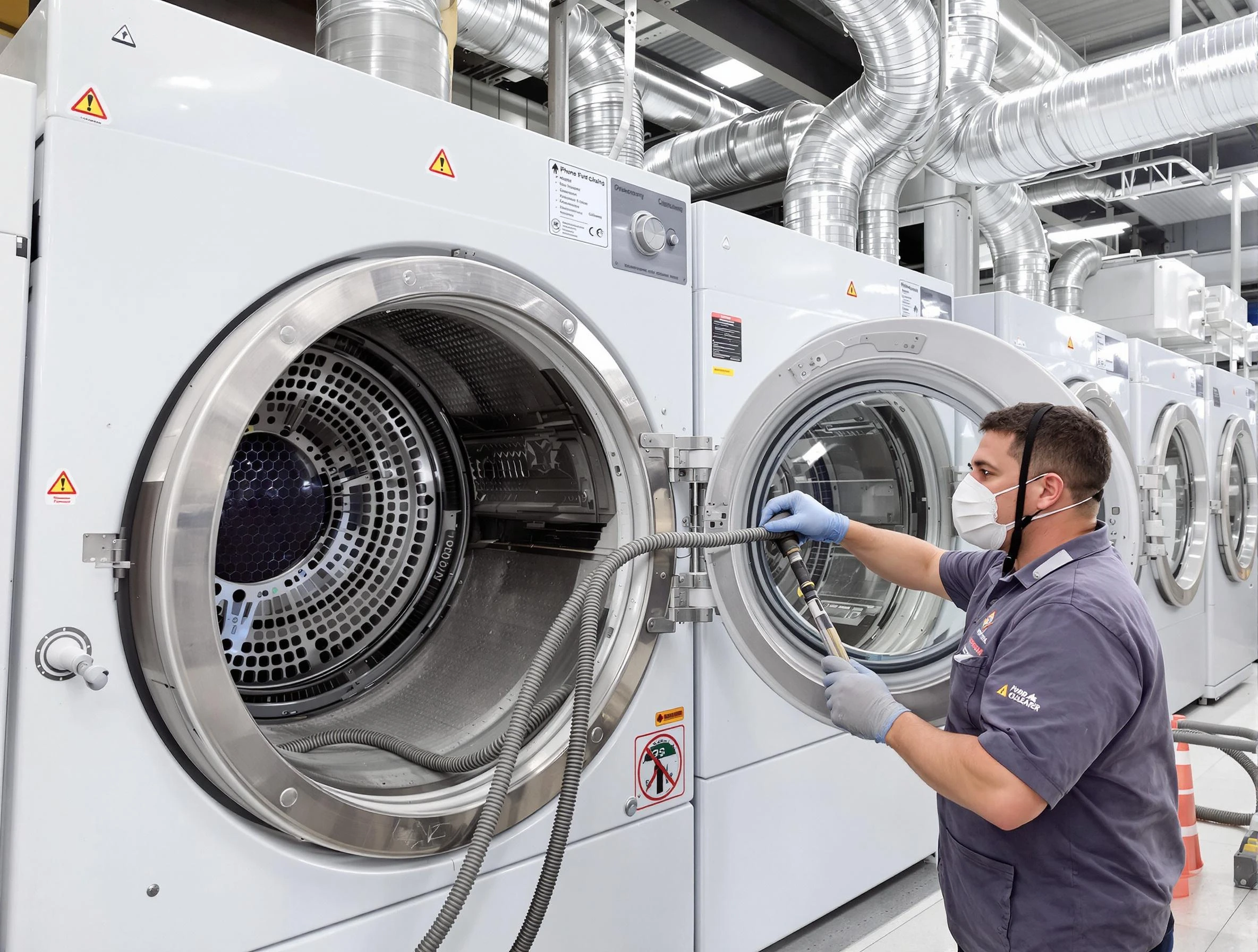 Industrial-grade dryer vent cleaning by Attleboro Dryer Vent Cleaning in Attleboro